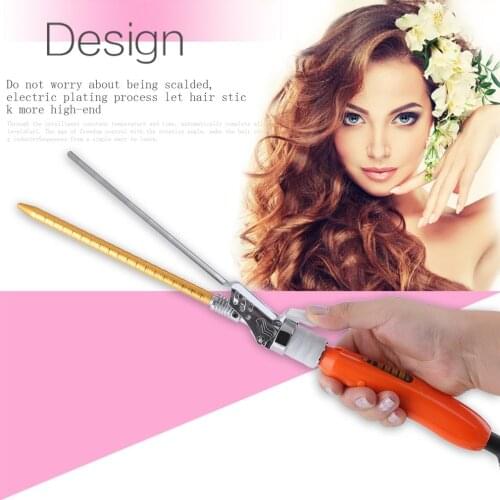 110-240 V Electric Hair Curler Ceramic Curling Wave Machine Spiral Hair Curlers Rollers Curling Wand Hair Styling Tools EU Plug
