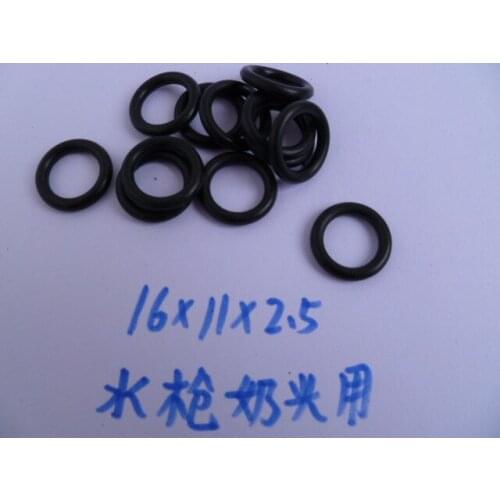 10pcs=1set Water gun nipple joint rubber seal seal o-ring leakproof seal 16 * 11 * 2.5