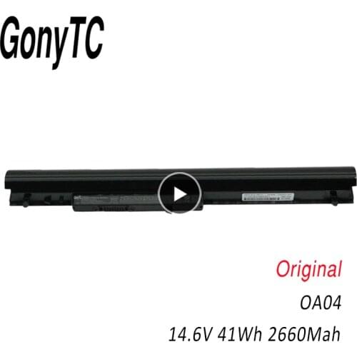 GONYTC OA04 740715-001 15-h000 15-S000 Laptop Battery For HP 240 G2 CQ14 CQ15 OA04 HSTNN-PB5S HSTNN-LB5S Black