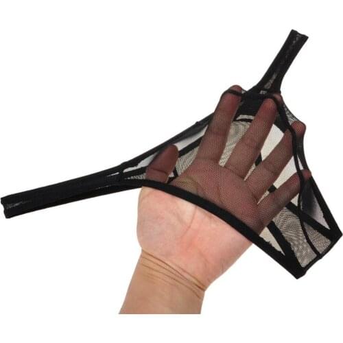 Men Ultra-thin T-Back Underwear Sexy Sheer Mesh/Smooth Ice Silk Micro Thongs Mens Sexy Breathable Underwear T-Back G-String