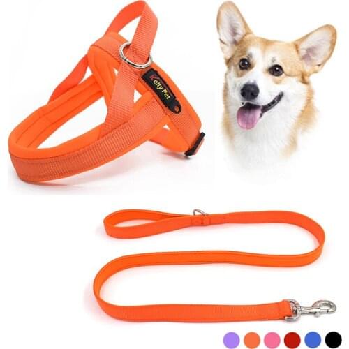 Nylon dog sling out towing rope dog chain collar explosion-proof reflective dog sling traction belt dog harness pet supplies