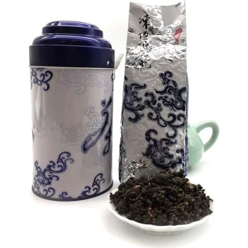 Autumn Tea Taiwan Oolong Tea Frozen Top Oolong Wholesale New Rhyme Flavor 250g/Box Iron Can