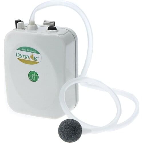 Portable Battery Air Pump Fishing Aerator Multi Speed Water Resistant Oxygenated Live Bait Aquarium