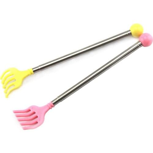 Adjustable Extendable Back Scratcher Stainless Steel Anti Itch Claw Massager Use it at home, office and wherever you go