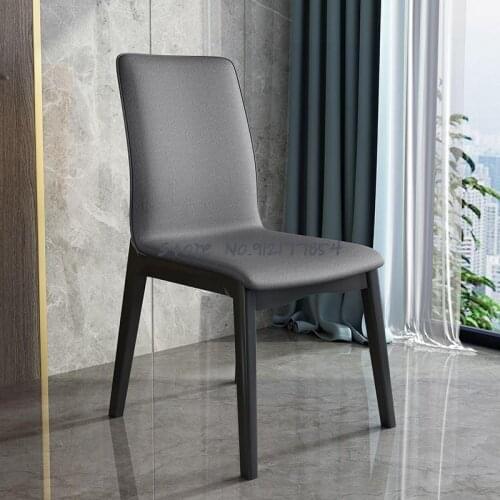 Dining chair light luxury high-end makeup stool backrest soft seat restaurant dressing table chair modern minimalist hotel home
