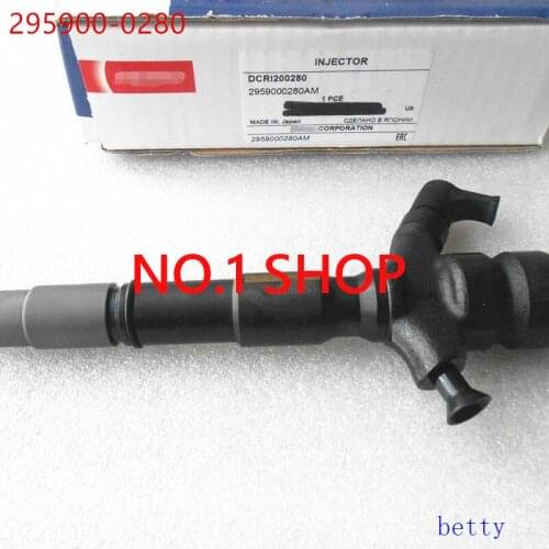 100% Original and new Common rail injector 295900-0280, 2959000280,295900-0210 / 295900-0210, for 23670-30450, 23670-39455