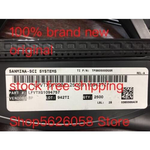 TPS60500DGSR 100% new original freeshipping 10PCS-100PCS/LOT