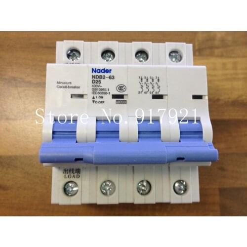[ZOB] Nader NDB2-63 D25 circuit breaker 4P25A letter to ensure genuine
