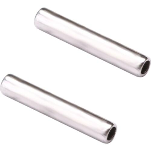 100pcs Fishing Wire Tube Cooper Crimp Sleeves Connector Fishing Line Fishing Accessories Line Tube