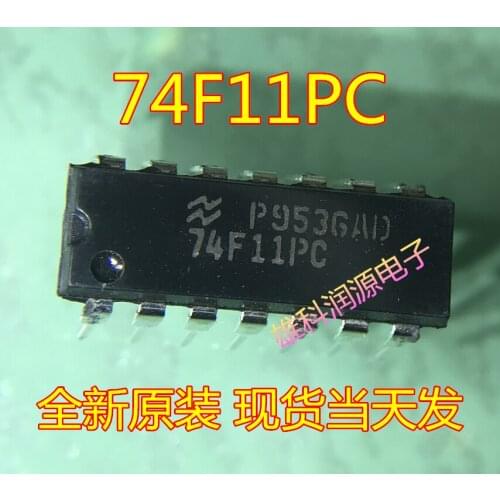 5pieces 74F11PC DIP-14