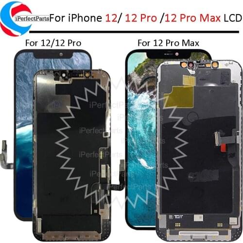 For iPhone 12 lcd Display A2403 A2172 A2402 A2404 Touch Screen Digitizer Assembly Replacement For iPhone 12 Pro LCD A2407 A2341