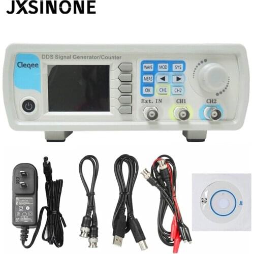 Cleqee JDS6600-50M JDS6600 Series 50MHZ Digital Control Dual-channel DDS Function Signal Generator frequency meter Arbitrary