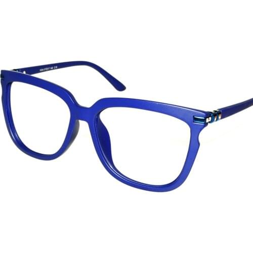 Retro Reading Glasses Rectangular Blu Metal Frame Optical Eyeglasses for Men Women Ultralight+1 +1.5 +2 +2.5+3 +3.5 +4
