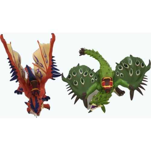 Genuine Japanese Version Spectacle Factory Kingpin Monster Hunter Male Fire Dragon Vinyl Figure Decoration