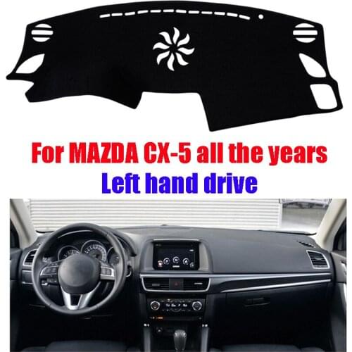 For MAZDA CX-5 dashboard mat protective pad dash mat cover Photophobism Pad car styling accessories all years Left hand drive