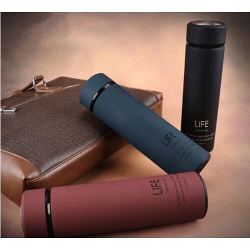 1PC Stainless Steel Thermo Mug High Quality Thermos Bottle Water Bottle Kitchen Vacuum Flasks Insulated Cup Thermoscup NY 008