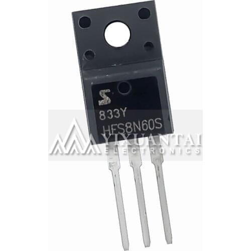 10pcs/lot 100% NEW origina HFS8N60S 8A 600V HFS 8N60S HFS 8N60