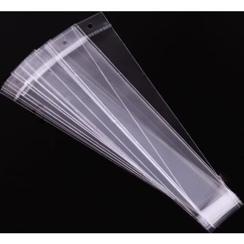 26.5x4cm 100Pcs necklace Jewelry Packaging & Display Clear OPP Plastic Transparent Packaging Bags Sacolas Plasticas Bolsa Bag