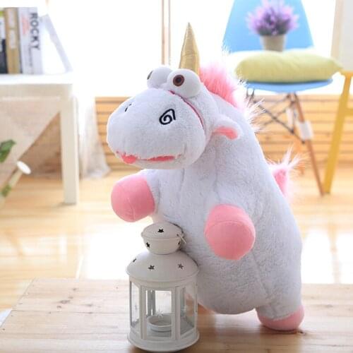 40cm blue pink unicorn plush kids Stuffed Animal small Soft toys for children dolls one piece Home decoration kawaii gift