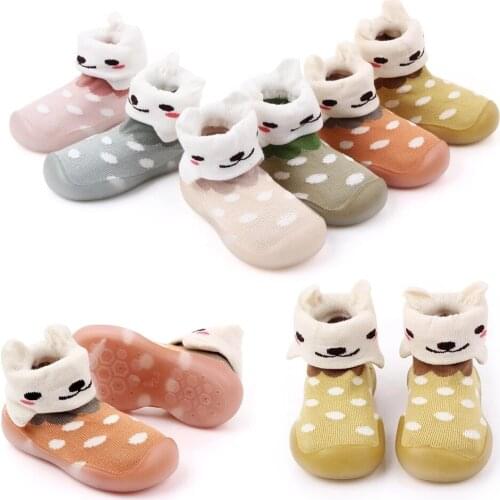 Baby Shoes Girl Boy Non-slip baby socks Casual Soft Soled First Walk Shoes