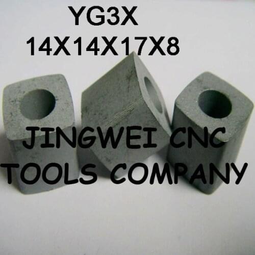 Carbide Power Feed Contact for Wire Cut EDM Parts14X14X17 best material YG3X