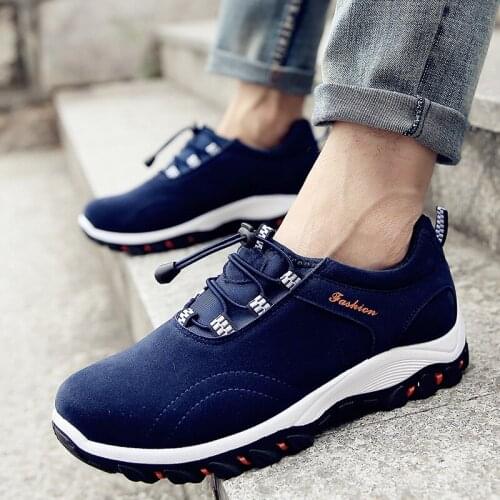 Masorini 2019 Spring Autumn Flock Shoes Men Slip-On Breathable Sneakers Cotton Fabric Hard-Wearing New Trendy Footwear WW-314