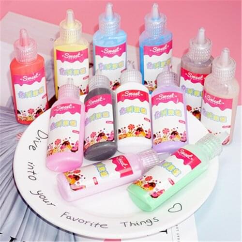 14 Colors 22ml Cream Glue Simulation Cream Soft Clay Decoration For DIY Phone Case Decor Jewelry Making Accessories
