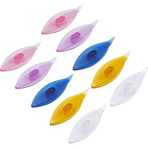 MIUSIE 5pcs/Set Plastic Tatting Shuttle Tool Kits for Lace Making Craft Tatting Sewing Accessories Tatting Lace Shuttle Craft