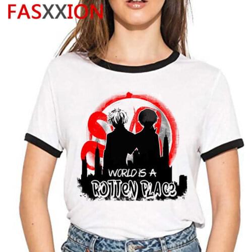 Tokyo Ghoul t Shirt Kaneki Ken clothes female streetwear tumblr aesthetic summer top ulzzang aesthetic