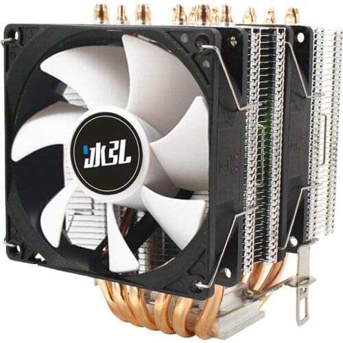 CPU Air Cooler BINGHONG 6 CDC Heatpipes Dual 92mm Quiet Fans Twin Tower Heatsinks CPU Cooler for Socket AM2 AM2+ AM3 AM3