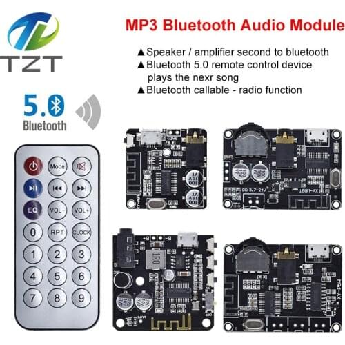 Bluetooth Audio Receiver board Bluetooth 5.0 mp3 lossless decoder board Wireless Stereo Music With Power Amplifier Module