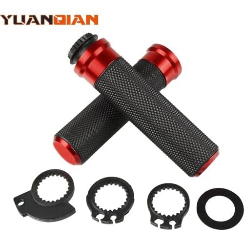 7/8"22mm CNC Motorcycle Handle Bar Grips Rubber Handlebar Grips For HONDA CB125R CB 125R 2011-2021 2016 2017 2018 2019 2020 2021