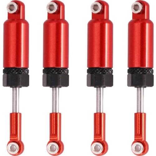 2Pcs Front Rear Shock Absorbers for WPL 1/16 Henglong C-14 C-24 Crawler Car