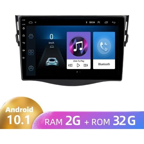 9 Inches Car Radio Andriod 10.1 Multimedia Player 2G+32G GPS Navigation WIFI BT Supported for 2007-2011 Toyota RAV4