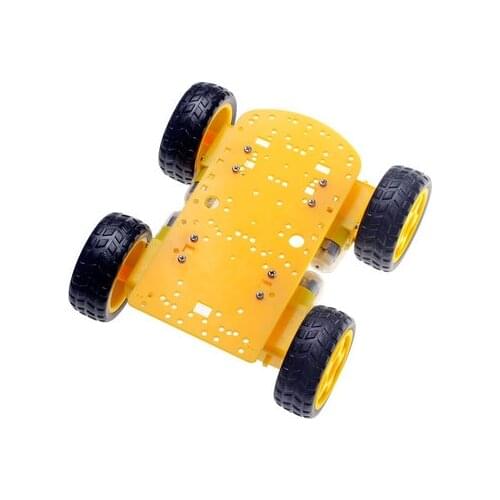 Car Raspberry Pi Car Tracking Obstacle Avoidance Ultrasonic Smart Car Robot Chassis Kit Diy