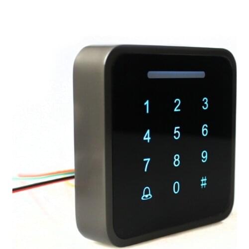 Standalone 3000 users full metal fingerprint keypad password code reader door lock access control with power supply 12v
