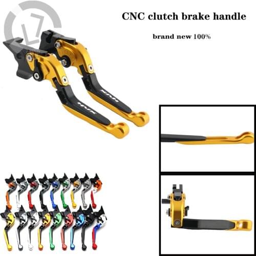 For Yamaha NVX155 / Aerox155 2017 2018 CNC Motorcycle Accessories Extendable Folding Brake Clutch Levers LOGO NVX
