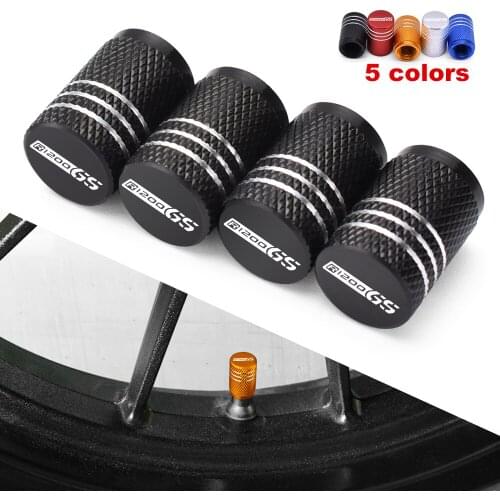 Motorcycle Tire Air Valve Caps Moto Wheel Tyre Dust Stems Cover For BMW R 1200 GS LC R1200GS R 1200GS ADV Adventure 2017-2021