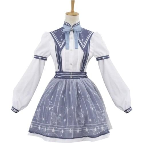 Game Nikki Nikki Cosplay Costume Halloween Party Woman Lolita Dress Full Set Cosplay Costume