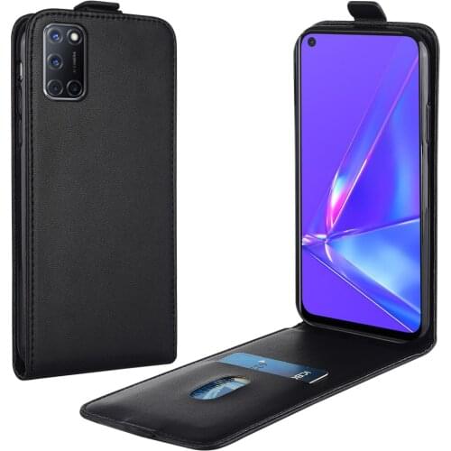 Flip Up and Down Leather Case for OPPO A72 4G CPH2067 CPH2069 PADM00 PDAM10 Vertical Cover for OPPO A72 4g Case Phone Bag