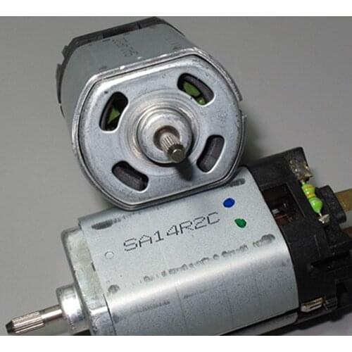 Micro Mini Flat Motor 5512 555 DC 12Volt 24V 36V 48V 72V 110V 7200RPM High Torque Power Embossed Shaft DIY Electric Tackle Tool