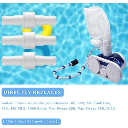 Newly Pool Cleaner Hose Ball Bearing Swivel Kit Universal Hose Nuts Replacement Accessories Easy Installation