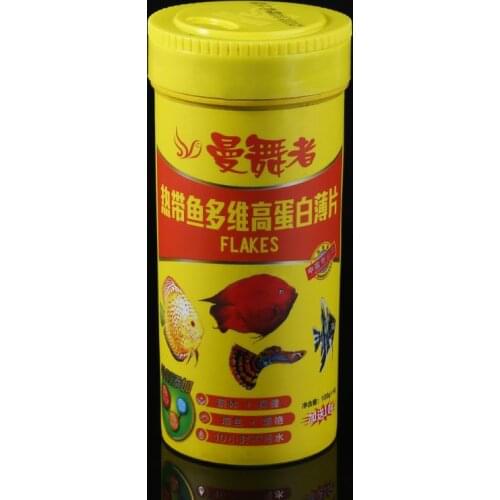 Fish Flakes For Tropical Fish Marine Ornamental Aquarium Fish Foods Feeing 110g