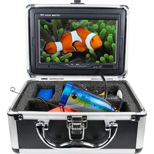 Fish Finder 1000TVL HD Waterproof Underwater Fishing Camera 7 Inch TFT LCDWith 15M Cable Used For Underwater Fishing