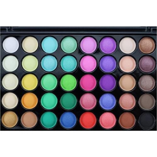 New 40 Color Matte Eyeshadow Beauty Palette Eye Shadow Cosmetic Glitter Waterproof Long Lasting Makeup Tools