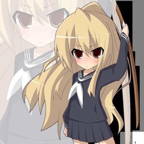 Toradora! TIGER X DRAGON Cos Aisaka Taiga Cosplay Costumes Navy Blue Sailor Suit School Uniform Halloween Clothing Set