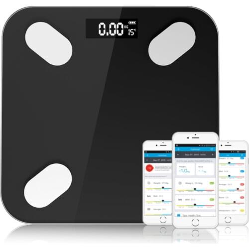 Bluetooth Smart Bathroom Floor Scales Body Weight Digital Body Fat Scale Auto Monitor Body Weight With APP Fitness Health Scale