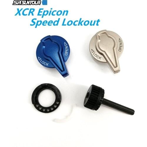 Sr Suntour XCR Epixon Front Fork Repair Part Speed Lockout Damping Lock Control Adjust Cover