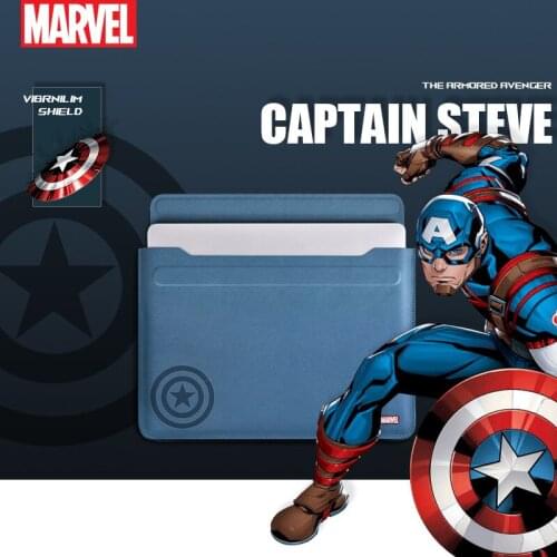 2021 Marvel Captain America Laptop Bag Case Notebook Sleeve Waterproof for Macbook Air Pro 13 14 15 Dell Acer Asus HP Handbag