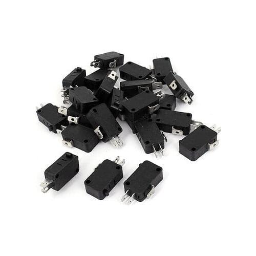 24 Pcs Universal Microwave Door Oven Freezer Micro Switch KW8 AC/DC 125V 250V